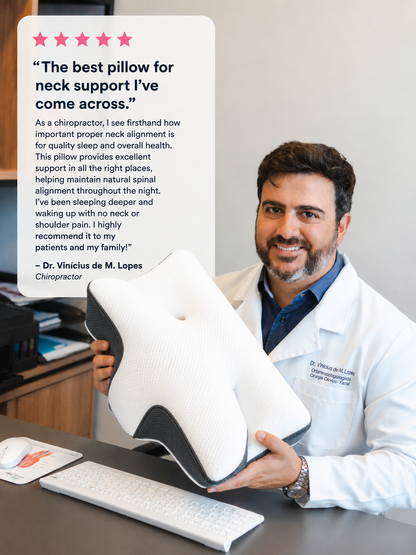 CerviRelief™ Orthopedic Cervical Pillow for Pain Relief & Deep Sleep