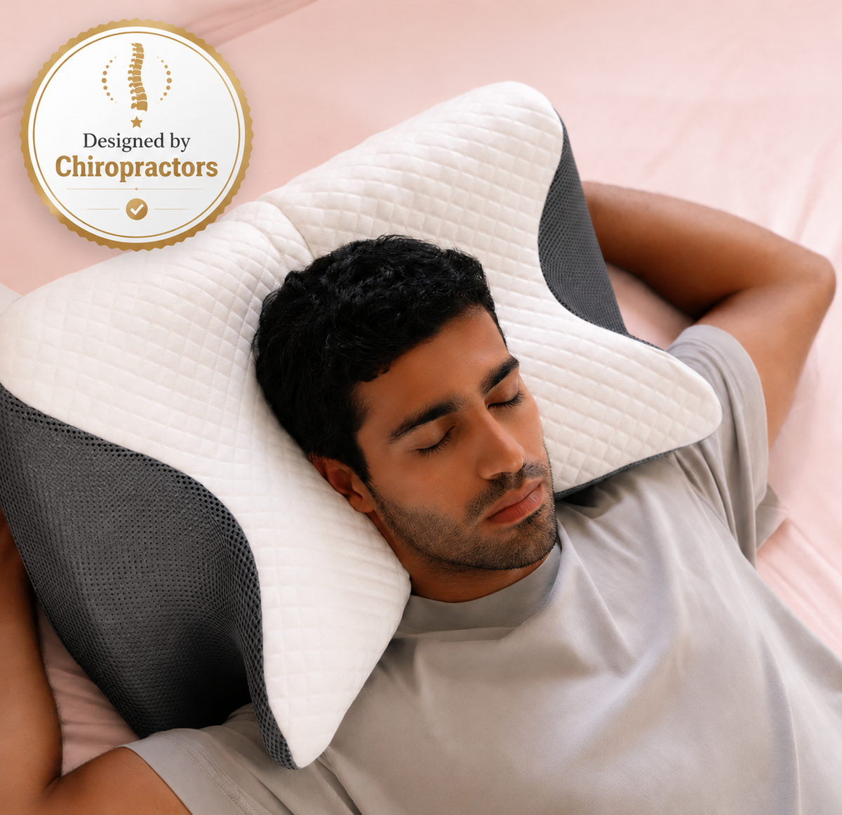 CerviRelief™ Orthopedic Cervical Pillow for Pain Relief & Deep Sleep