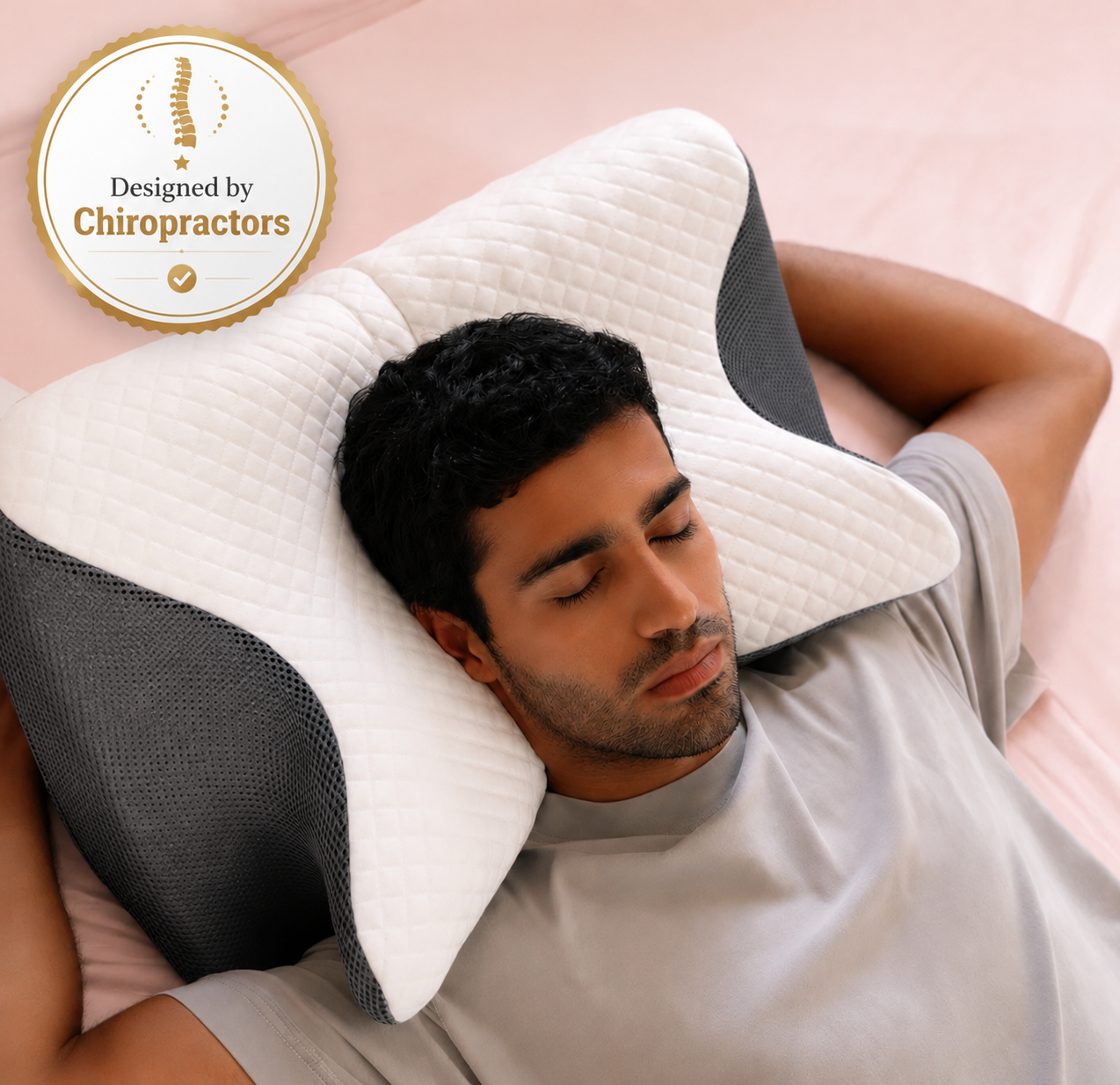 CerviRelief™ Orthopedic Cervical Pillow for Pain Relief & Deep Sleep