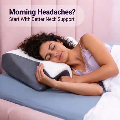 CerviRelief™ Orthopedic Cervical Pillow for Pain Relief & Deep Sleep