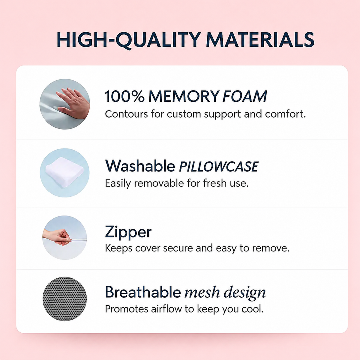 CerviRelief™ Orthopedic Cervical Pillow for Pain Relief & Deep Sleep